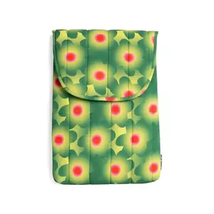 Helio Ferretti husă laptop Puffy Floral 37 x 26 x 2, 5 cm culoarea verde imagine