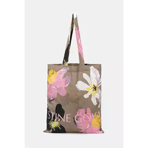 Stine Goya geantă de bumbac culoarea bej, SG-PF25-A016-2285 imagine