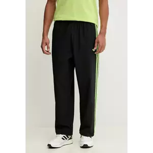 adidas Originals pantaloni de trening Wov Drill TP culoarea negru, cu imprimeu, JW5911 imagine