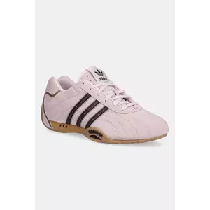 adidas Originals sneakers din piele întoarsă Adiracer LO culoarea roz, JS4519 imagine