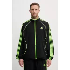 adidas Originals bluză Teamgeist culoarea negru, cu imprimeu, JW5866 imagine