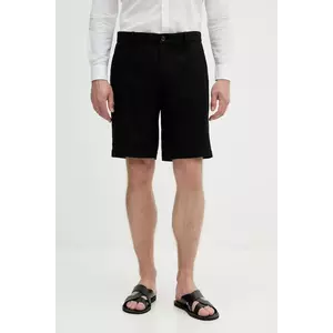 Sisley pantaloni scurți din bumbac culoarea negru, 4GJ0S9018 imagine