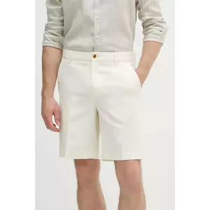 Sisley pantaloni scurți din bumbac culoarea bej, 4GJ0S9018 imagine