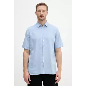 Sisley cămașă de in cu guler clasic, regular, 51FCSQ03K imagine