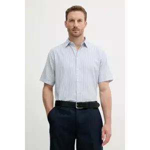 Sisley cămașă de in cu guler clasic, regular, 51FCSQ03K imagine