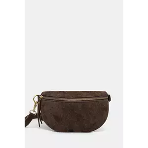 Answear Lab rinichi de piele intoarsa culoarea maro imagine