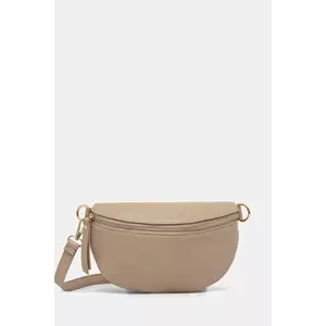 Answear Lab borseta de piele culoarea maro imagine