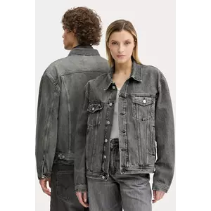 Won Hundred geacă jeans culoarea gri, de tranziție, 3860-15098 imagine