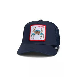 Goorin Bros șapcă Team Crab culoarea bleumarin, cu imprimeu, 101-2013 imagine