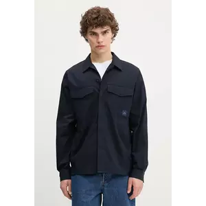 PS Paul Smith cămașă culoarea bleumarin, cu guler clasic, regular, M2R-615Z-T21951 imagine