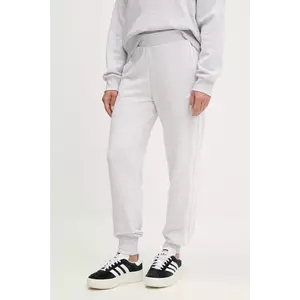 adidas pantaloni de trening Coquette culoarea gri, melanj, JM1914 imagine