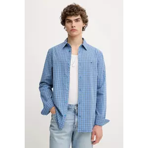 Tommy Jeans cămașă din bumbac cu guler clasic, regular, DM0DM21693 imagine