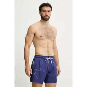 PLEIN SPORT pantaloni scurți de baie culoarea bleumarin, PS25MBM02 imagine