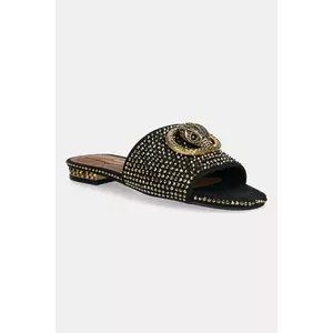 Kurt Geiger London papuci Chelsea Flat Sandal culoarea auriu, 3416209609 imagine