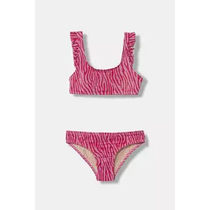 United Colors of Benetton costum de baie pentru copii din două piese culoarea roz, 3MNR0K02Q imagine