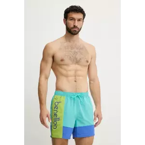 United Colors of Benetton pantaloni scurți de baie culoarea turcoaz, 5JD06X00U imagine