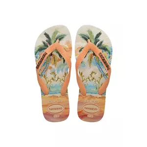 Havaianas papuci HAV. TOP TROPICALIA VIBES culoarea portocaliu, 4149722.0027 imagine