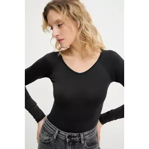 Answear Lab bluza culoarea negru, neted imagine