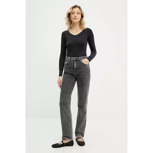 Answear Lab jeansi culoarea gri imagine