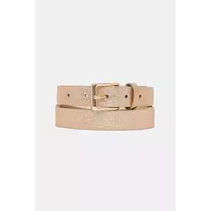 Answear Lab curea de piele culoarea bej imagine