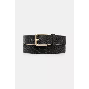Answear Lab curea de piele culoarea negru imagine