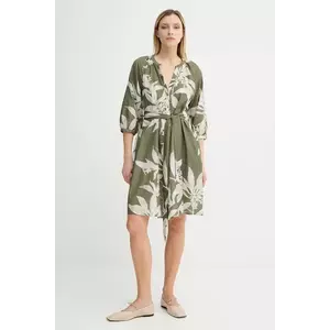 Marc O'Polo rochie culoarea verde, mini, drept, 506091521197 imagine