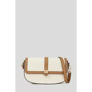 Karl Lagerfeld poșetă culoarea bej, A3W30285 imagine