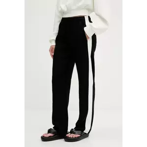 Karl Kani pantaloni de trening culoarea negru, uni, PD00005427 imagine
