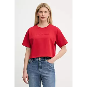MICHAEL Michael Kors tricou culoarea roșu, MT551T65MF imagine