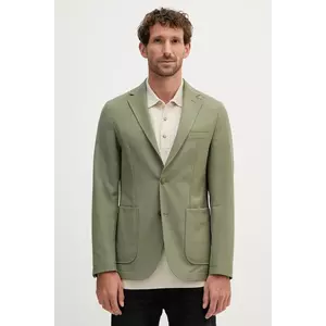 BOSS sacou din lână culoarea verde, 50546055 imagine