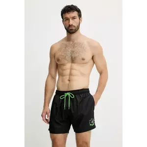PLEIN SPORT pantaloni scurți de baie culoarea negru, PS25MBM03 imagine