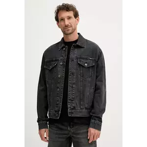 Pepe Jeans geacă jeans culoarea negru, de tranziție, PM4027159U0 imagine