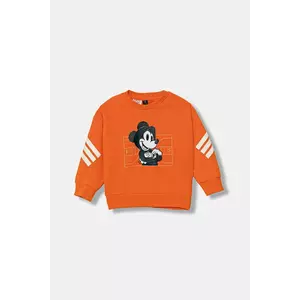 adidas bluză copii x Disney culoarea portocaliu, cu imprimeu, JL9188 imagine