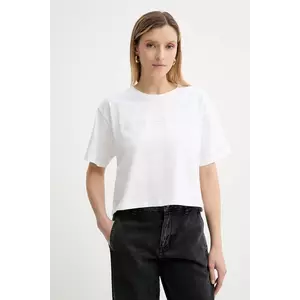 MICHAEL Michael Kors tricou din bumbac culoarea bej, MT551VJ2ZU imagine