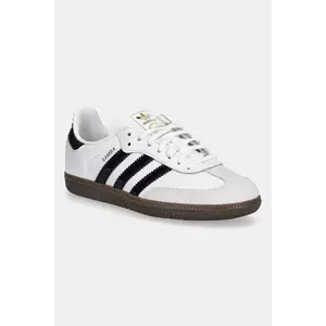 adidas Originals sneakers pentru copii SAMBA OG culoarea alb, JQ2846 imagine