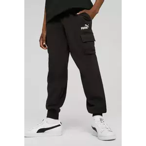 Puma pantaloni de trening pentru copii ESS No. 1 Logo Cargo Pants FL B culoarea negru, uni, 684924 imagine