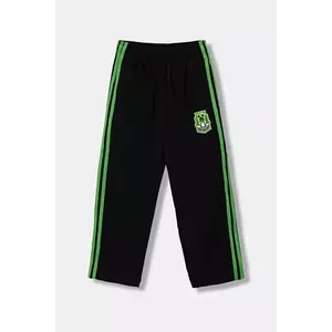 adidas Originals pantaloni de trening pentru copii culoarea negru, cu imprimeu, JW7729 imagine
