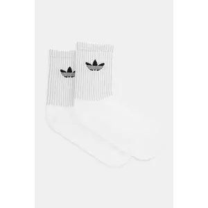 adidas Originals șosete Refl Crew S 2-pack culoarea alb, JX5223 imagine