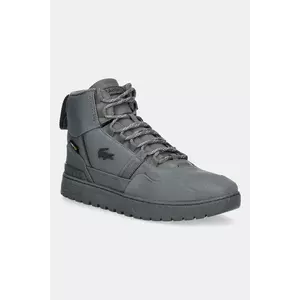 Lacoste sneakers T-Clip Winter Mid Sneakers culoarea gri, 50SMA0195 imagine