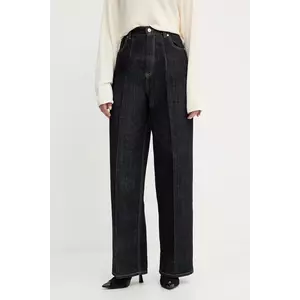 Victoria Beckham jeans culoarea bleumarin, 1325DTR006565A imagine
