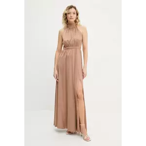 Answear Lab rochie culoarea roz, maxi, evazati imagine