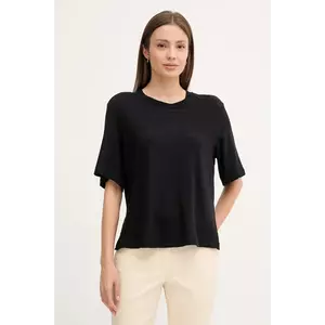 Sisley tricou de in culoarea negru, 3UTFL107C imagine