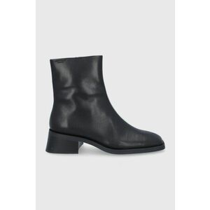 Vagabond Shoemakers Cizme de piele femei, culoarea negru, cu toc drept imagine