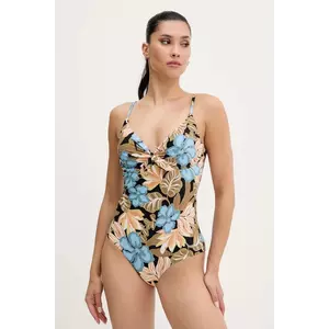 Rip Curl costum de baie dintr-o bucată culoarea negru, cupă ușor rigidizată, 0EVWSW imagine