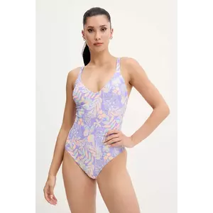 Rip Curl costum de baie dintr-o bucată culoarea violet, cupă moale, 0HZWSW imagine