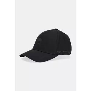 Karl Lagerfeld șapcă culoarea negru, cu imprimeu, 553123.805619 imagine