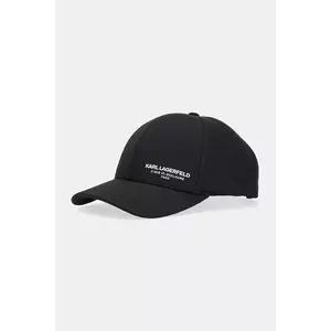 Karl Lagerfeld șapcă culoarea negru, cu imprimeu, 553128.805620 imagine