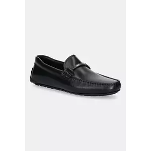 BOSS mocasini de piele Noel culoarea negru, 50548100 imagine