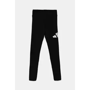 adidas leggins copii culoarea negru, cu imprimeu, JN2228 imagine