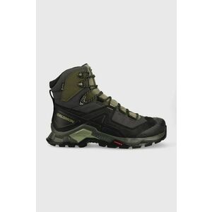 Salomon pantofi Quest Element GTX barbati, culoarea verde imagine